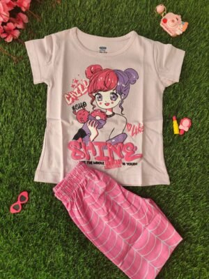 Anime Girls Contrast Set Lavender