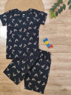 Boat Boys Co-Ord Set Navy Blue