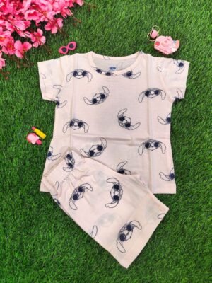 Lilo & Stitch Girls Co-Ord Set White